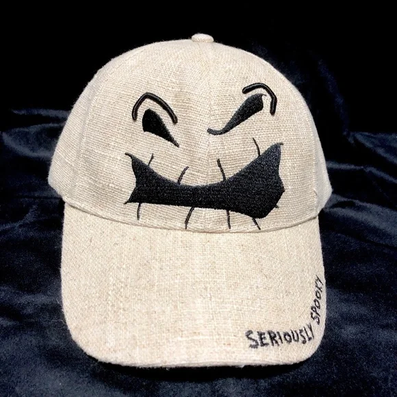 Disney Parks Oogie Boogie Seriously Spooky Cap Nightmare Before Christmas - NEW - Picture 1 of 3